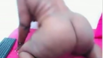 Huge Ass African With Dildo