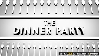 Brazzers - Real Wife Stories -  The Dinner Party Scene Starr
