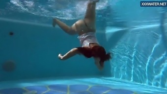 Puzan Bruhova Fat Teen In The Pool