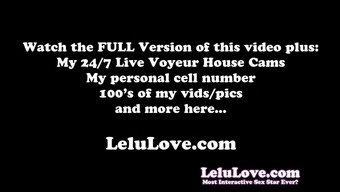 Lelu Love-Warming My Pussy Up For You