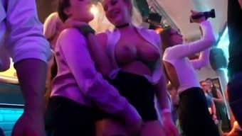 Bisexual Babes Fucking In The Club