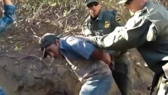 Huge Police Mexican Border Patrol Agent Has