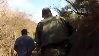 Huge Police Mexican Border Patrol Agent Has
