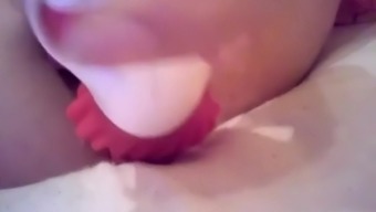 My Ex Masturbating For Me With Dildo In Her Pussy And Ass.