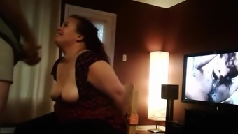 Fat Bitch Manhandled And Throat Fucked 