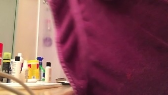 Spy My Stepsister Lotioning Her Body After Shower