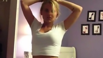 Eliani Blonde Teen Slut Strips On Cam