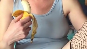 My Hot Wife Is Tintingirl Having A Banana Play