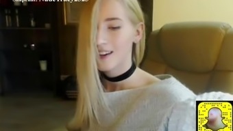 Blonde Big Tits Live Sex Add Snapchat: Nudetracy2323