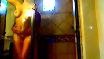 Amateur Hot Wife Fuck In Shower