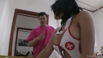 Legendary Pov Video Starring Sexy Big Tittied Nurse Kesha Ortega