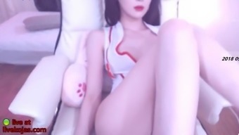 Korean Sexy Nurse Webcam Show