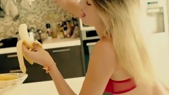 Hot Russian Model Hot In The Kitchen
