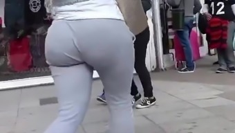Hot Sexy Real Ass Pants Voyeur 