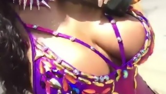 Dominican Black Babes In The Carnival 2