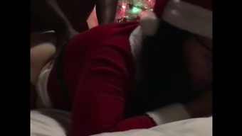 Mrs. Claus Get'S A Blacked  Christmas 