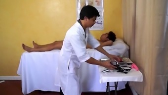 Kinky Doctor Vahn Is Conducting Asian Twink Raves Anal Exam And Treatment.