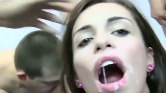 I Love Seeing Cum Dripping Out Of Her Slutty Mouth