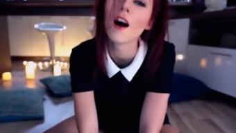 Redhead Teen Masturbating On Live Cam