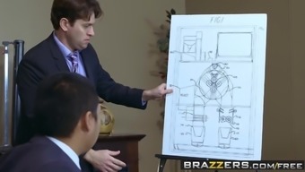 Brazzers - Big Tits At Work - Priya Price And Preston Parker