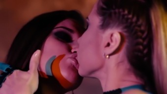 Alex Angel - Caroline (Lesbian Kissing Scene)