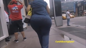 Monster Candid Booty Dominican Milf