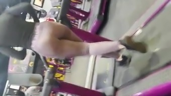 Yoga Ass On Treadmill Giggles