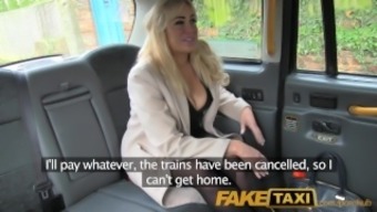 Faketaxi Back Seat Shagging And Surprise Creampie Pay For Taxi Fare