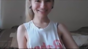 Blonde Webcam Teen Assfingering