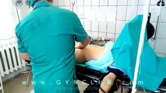 Girl On Surgery Table - Dildo Massage