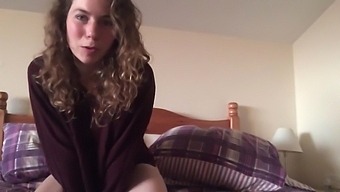 The Most Hot Nerdy Brunette Teen Webcam Masturbation