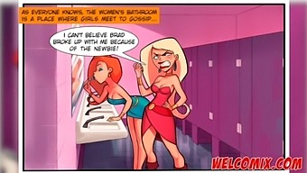 Fucking In The Bathroom... Gossip In The Bathroom - College Perverts