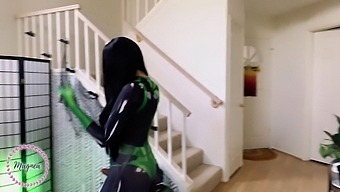 Shego Gets Covered In Cum