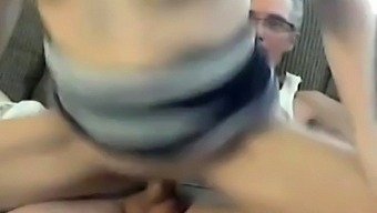 Young Woman Fucks A Old Man On Webcam