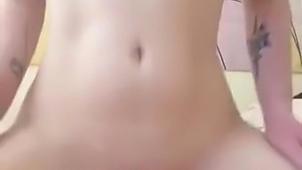 Miku Grey Leaked Rainbow Dildo Riding Porn Video