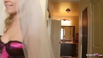 Teen Bride Cheating Fuck The Wedding Planer One Day Before