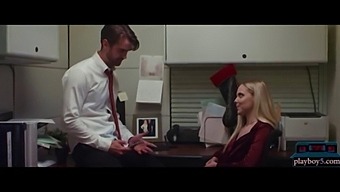 Office Romance With Two Co Workers During A Christmas Party