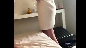 Mom Shares Hotel Room Walks Around Naked And Gets Fucked