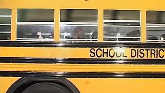 The Bus To School Turns Into A Place Of Sin And Orgasm!!!