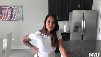 Busty Housewife Alexis Zara Fucks Her Stepson For Money