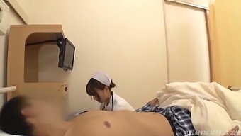 Japan Nurse Sucks Old Patient'S Cock And Rides It