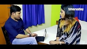 Real Indian Female Enjoys Sex With Her Boss