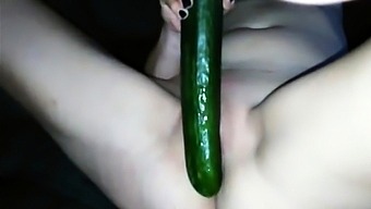 Cucumber Fun 2 - Hear Her Moan... (Pussy Sound) Xx