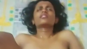 Sri Lankan Aunty Gets Satisfied By Young Boy