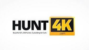 Hunt4k. Svelte Brunette Cheats On Nerdy Bf To Earn Cash