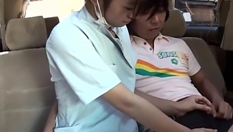 Car Fucking With Japanese Nurses Wearing Their Uniforms In Hd