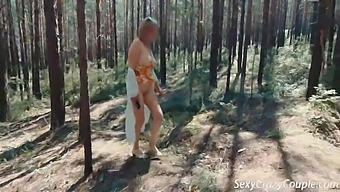 Tiffany Fucks In The Public Forest And Naked Walk