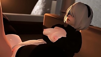 Hentai Shy 2b From Video Game Nier Automata Gets Fuck