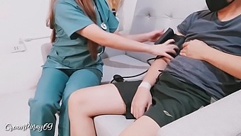 Hot Pinay Nurse Fucked By Patient And Injected With Cum