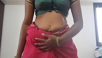 Swetha Desi Tamil Wife Saree Strip Show